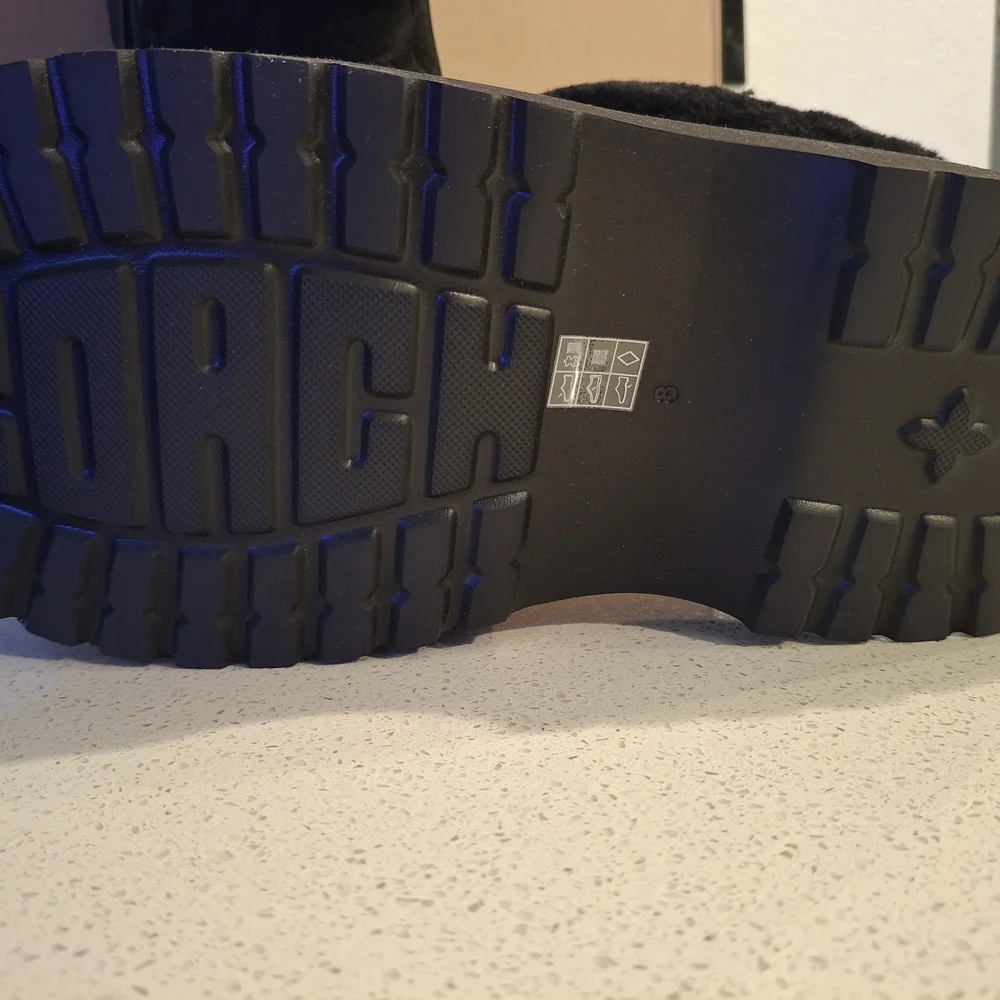 Coach Black Cecilia Slip-On Flats - Picture 5 of 7